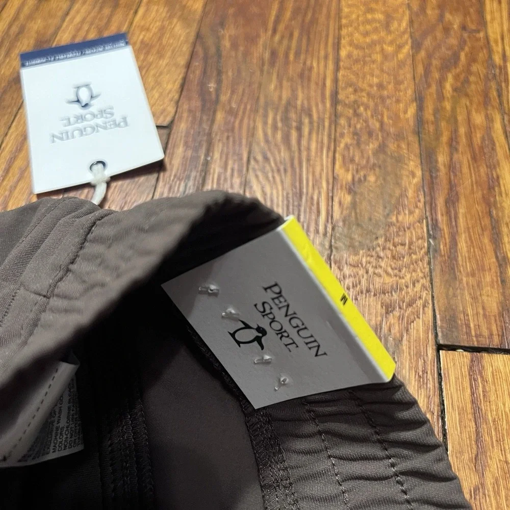Penguin Sport Men's Joggers Chocolate Size Medium MSRP $95 NWT